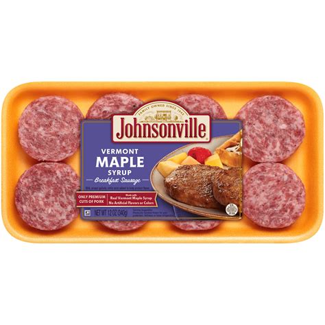 Johnsonville Maple Sausage Nutrition | Besto Blog