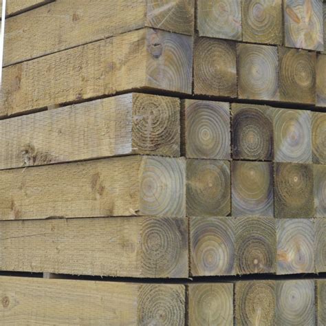 75mm (3") x 150mm Square Fence Posts | TimberStore UK