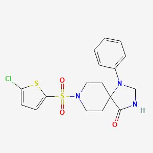 ATP synthase inhibitor 1 | C17H18ClN3O3S2 | CID 3782788 - PubChem