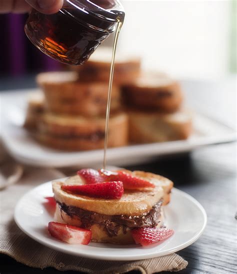 nutella stuffed french toast | pretty plain janes