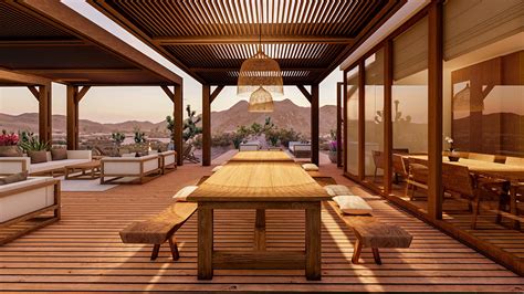 GLAMPING CONCEPT DESIGN | 3D RENDERING on Behance