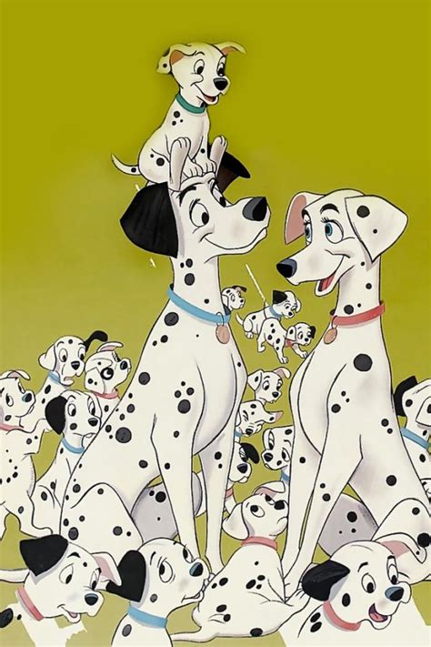 The original 101 Dalmatians | Disney drawings, Cute cartoon wallpapers, Disney artwork