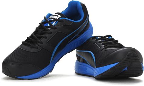 Puma Harbour Fashion DP Running Shoes For Men - Buy Puma Black-Electric Blue Lemonade Color Puma ...