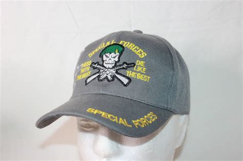 Special Forces Insignia Cap Adjustable Men's OSFM - Gem