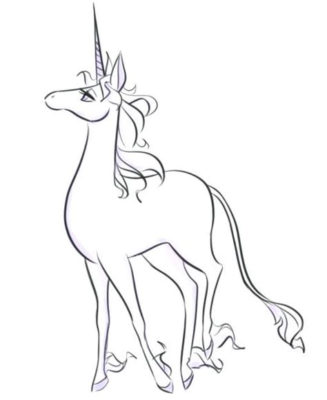 The Last Unicorn Coloring Pages at GetColorings.com | Free printable ...