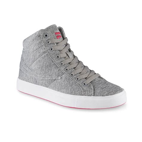 Fila Women's Smokescreen Gray High-Top Sneaker