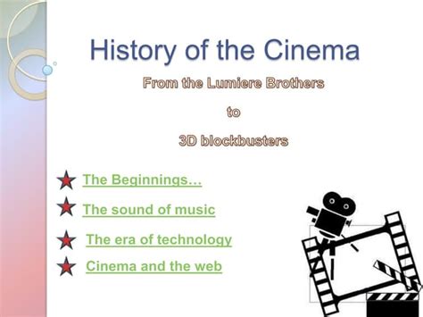 History of the cinema 1 | PPT