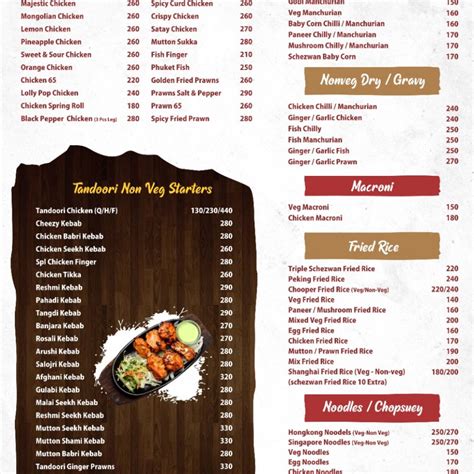 MENU | Arabian restaurant Grill Chicken