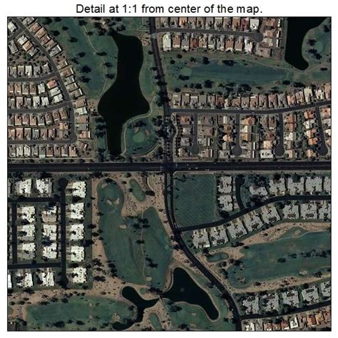 Aerial Photography Map of Sun Lakes, AZ Arizona