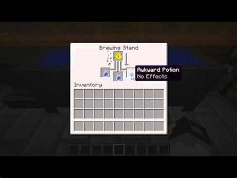 Minecraft wiki tutorial: Water breathing potion - YouTube