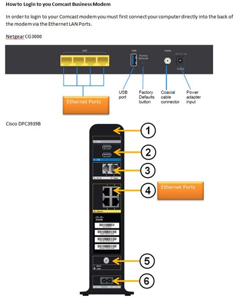 ‎How to Login to your Comcast Business Modem | Comcast Business Support ...