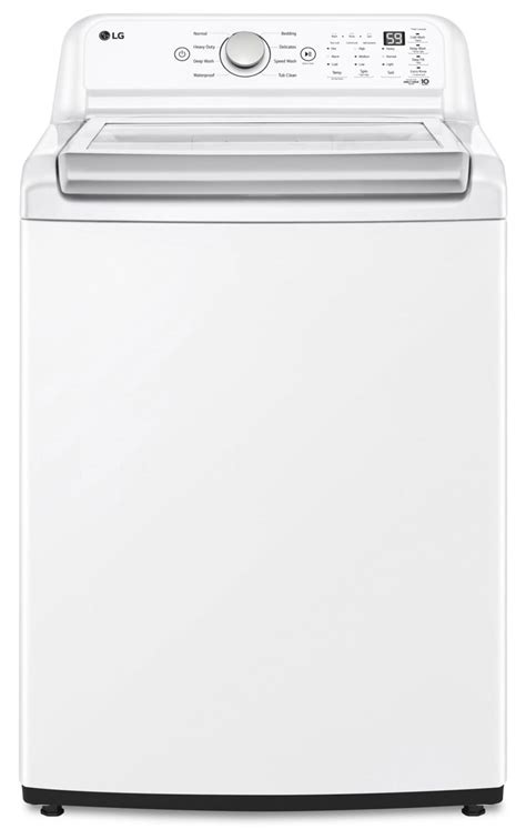 LG 5.6 Cu. Ft. Top-Load High-Efficiency Washer - White - WT7155CW | The ...