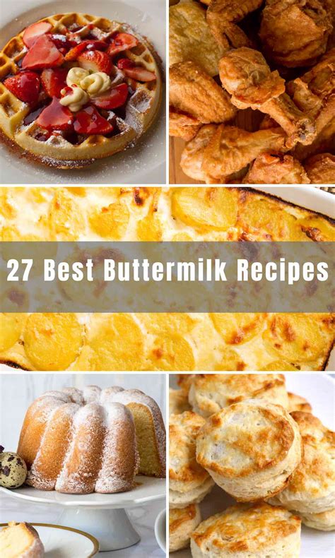 27 Best Buttermilk Recipes (Easy Recipes Using Buttermilk) - IzzyCooking