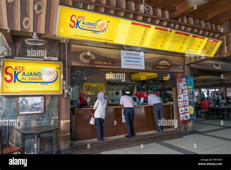 Kajang, Malaysia - July 25,2017 : HJ Samuri is the famous satay restaurant in Kajang town and it ...