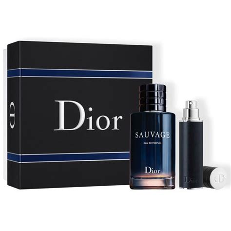 CHRISTIAN DIOR SAUVAGE EDP 2 PCS GIFT SET FOR MEN - FragranceCart.com