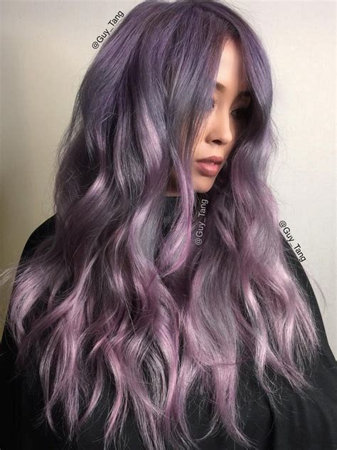 Pin by Pinner on Guy Tang, Hair God Creations | Pastel purple hair, Lavender hair, Hair color purple
