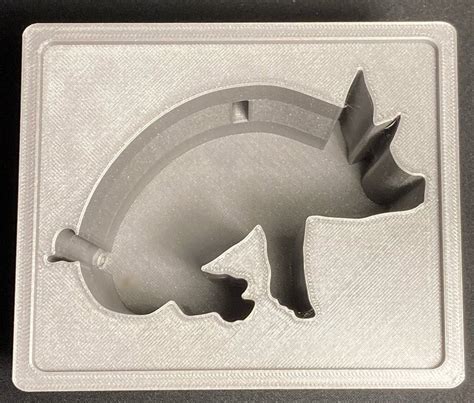 Piggy in a Bank-et: a Secret Reverse Piggy Bank by codexlibris | Download free STL model ...