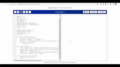 How to make a pong game in python - YouTube