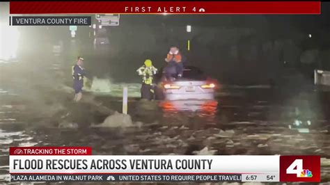 Storm Slams Ventura County – NBC Los Angeles