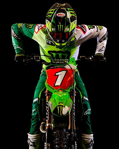 Kawasaki Dirt Bike Monster Energy Wallpaper