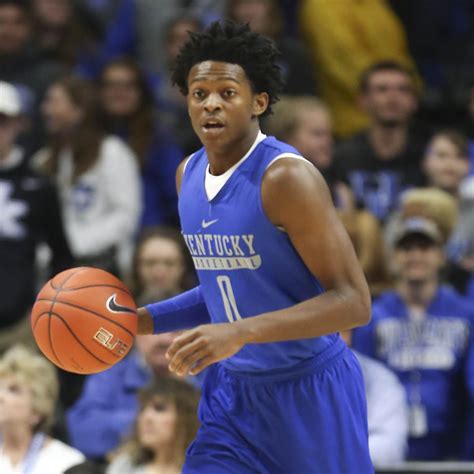 De'Aaron Fox Injury: Updates on Kentucky Star's Ankle and Return | News ...