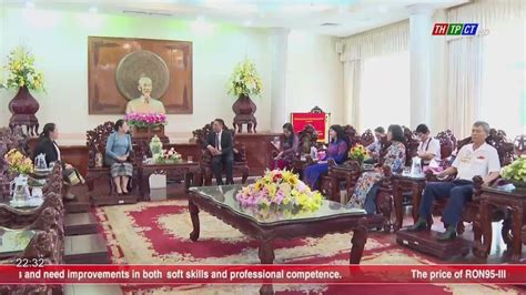 Leader of Cần Thơ city receives Consul - General of Laos in Hồ Chí Minh ...