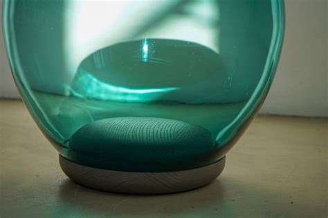 Round blown glass coffee table CIOCIO By Ocrùm