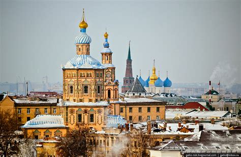 Winter Kazan from bird’s eye view · Russia Travel Blog