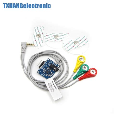 Ecg module AD8232 ecg measurement pulse heart ecg monitoring sensor module kit-in Integrated ...