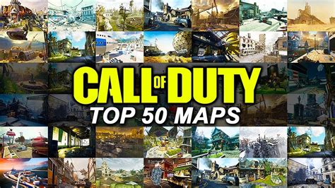 Top 50 Best Maps in Cod History - YouTube