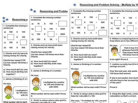 White Rose Maths - Year 4 - Block 4 - Multiply by 100 (Problem Solving and Reasoning) | Teaching ...