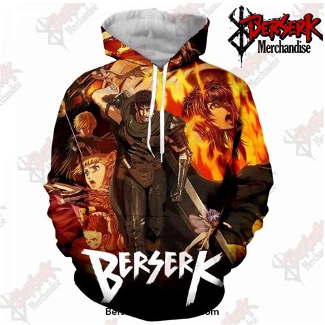 Berserk Hoodie 08 - Berserk Merchandise Store