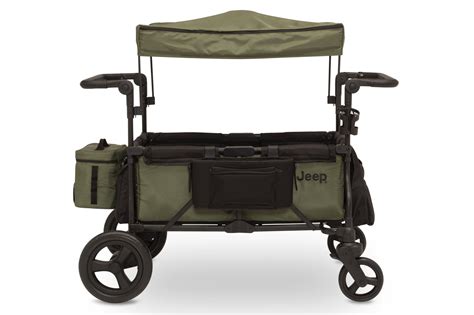 Jeep Deluxe Wrangler Wagon Stroller with Cooler Bag and Parent Organiz | Delta Children