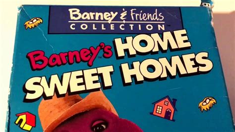 Barney * Barney Home Sweet Homes * VHS Movie Collection - YouTube