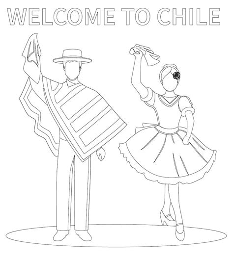 22+ Chile Flag Coloring Page - TeraessaJaydan