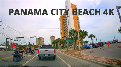 4K Dashcam Silent Drive Panama City Beach Florida - YouTube