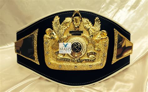 IBC - International Boxing Council Boxing Belts – Masis Boxing Belts