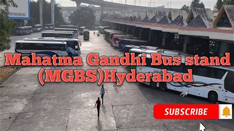 Mahatma Gandhi Bus stand(MGBS) Hyderabad Road👌 - YouTube