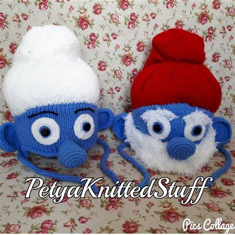 Smurf Inspired Hat Smurf Costume Halloween Costume - Etsy