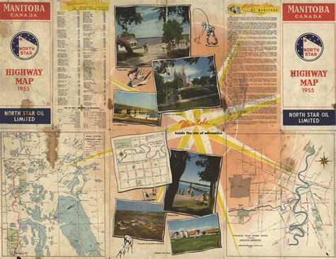 Manitoba Canada North Star Highway Map - Verso (1955) | Flickr