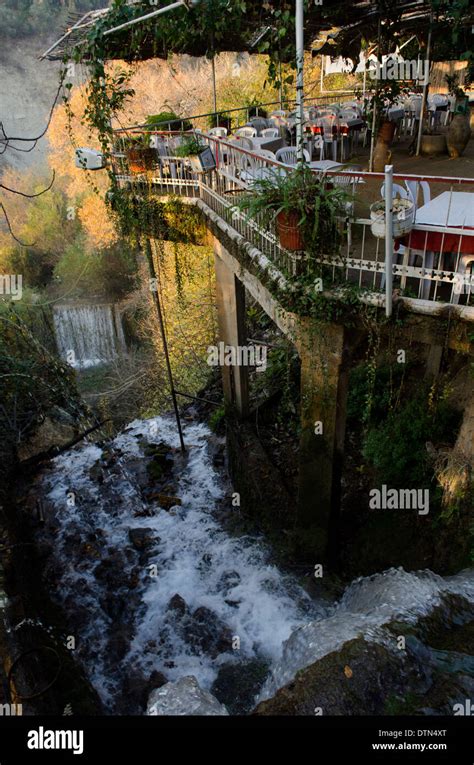 Waterside Restaurant Harbiye near Antakya Hatay Province South East ...