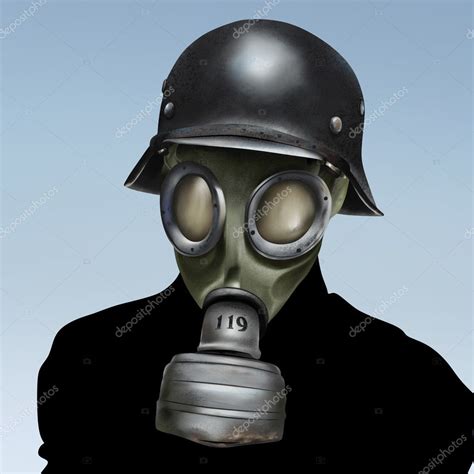 WW2 German Gas Mask Stock Photo by ©aaronrutten 2955637