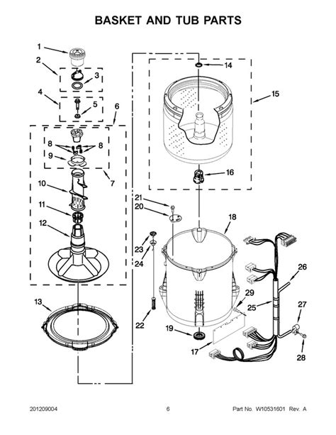 Parts Diagram Whirlpool Washing Machine | Reviewmotors.co