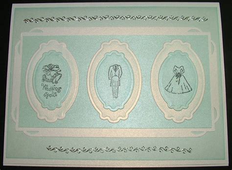 EKDuncan - My Fanciful Muse: Wedding Card Using Spellbinders Frames ...