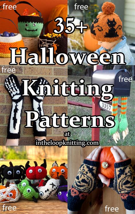 Halloween Knitting Patterns - In the Loop Knitting