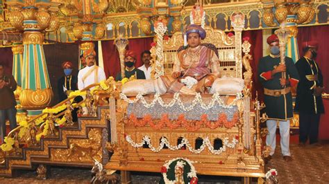 Yaduveer ascends Golden Throne - Star of Mysore