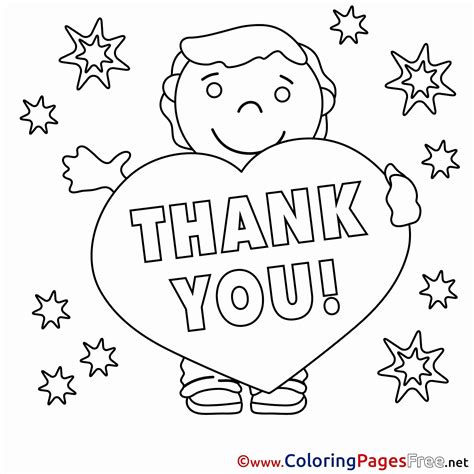 Free Printable Thank You Cards To Color