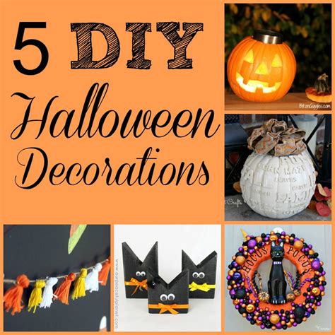 Five Spooky DIY Halloween Decorations