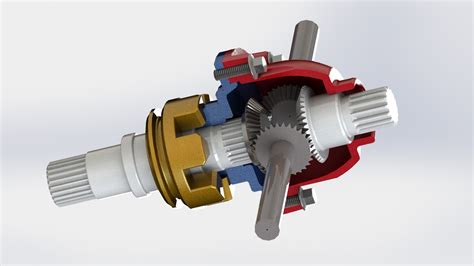 Differential gear 3D model - TurboSquid 1454932