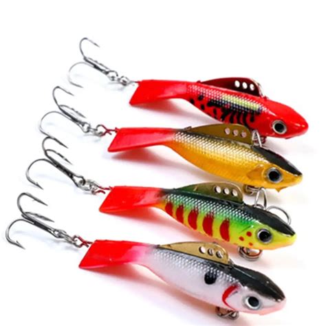 1PC Artificial Ice Fishing Lures Walleye Jigs Winter Bait Hard Lure Balancer for Fishing Baits ...